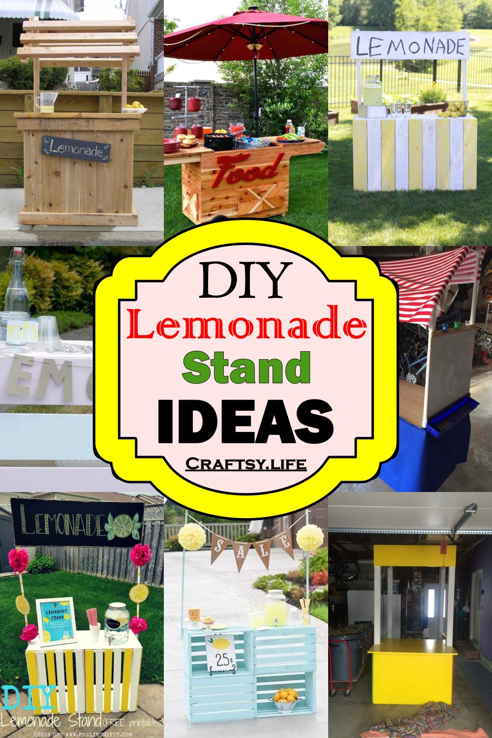 DIY Lemonade Stand Ideas