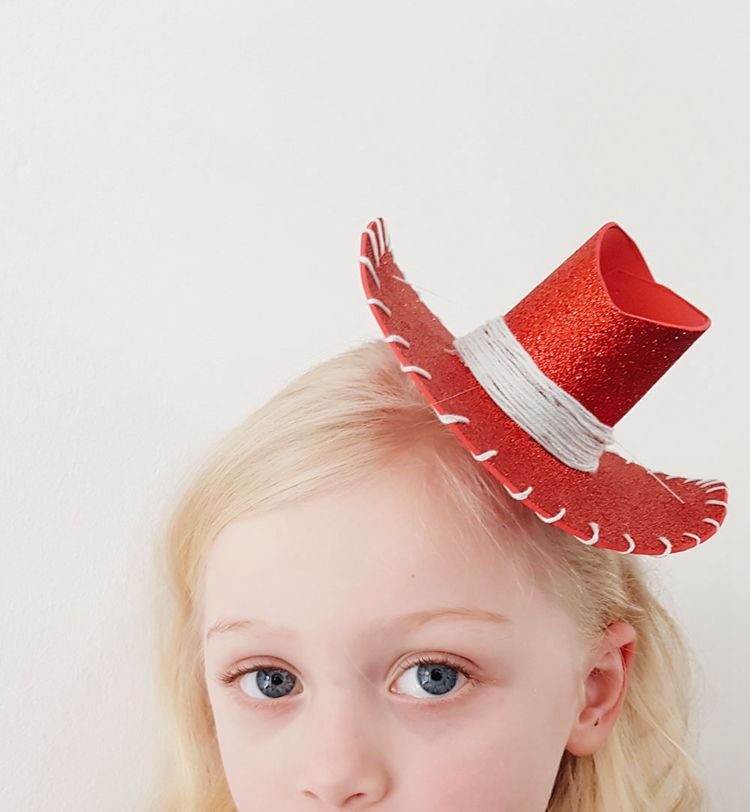 DIY Mini Cowgirl Hat