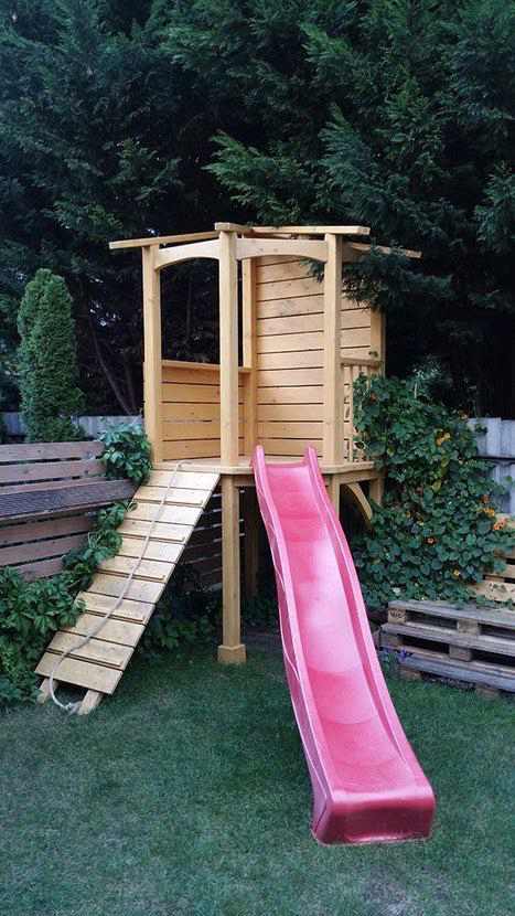 DIY Outdoor Slide