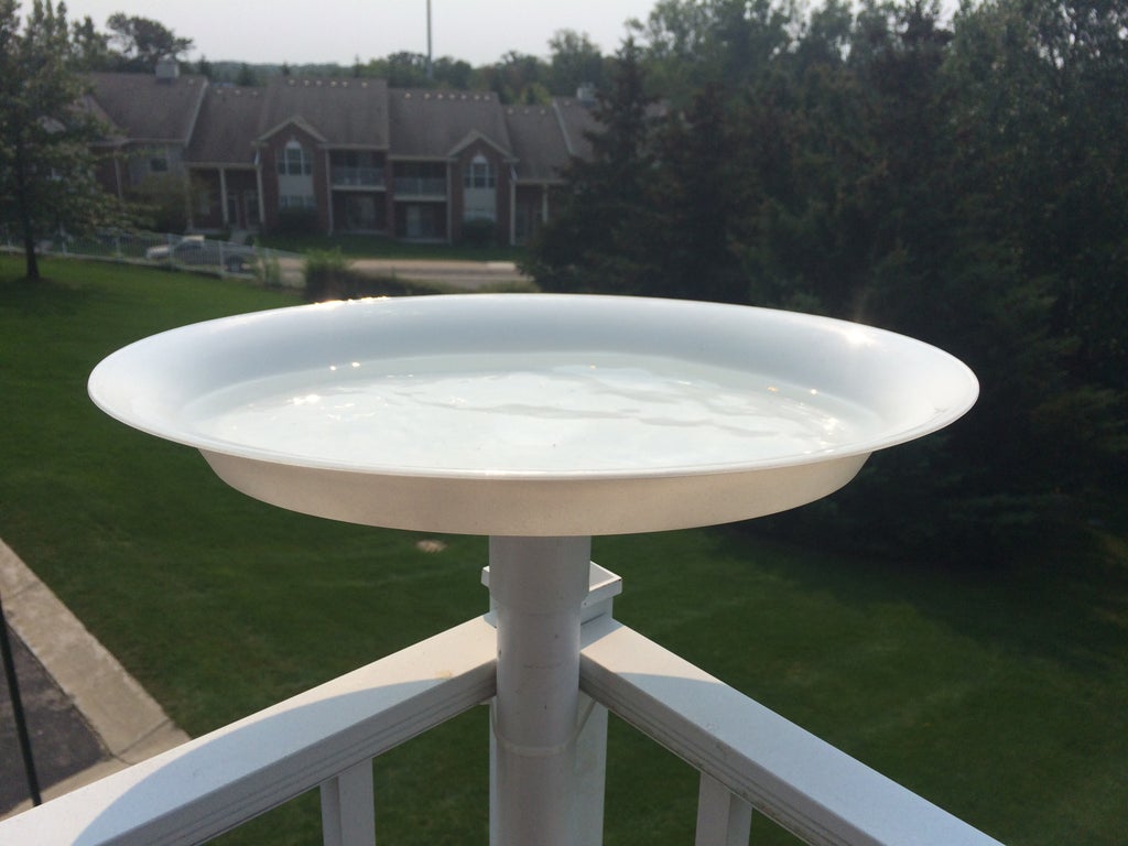 DIY PVC Bird Bath