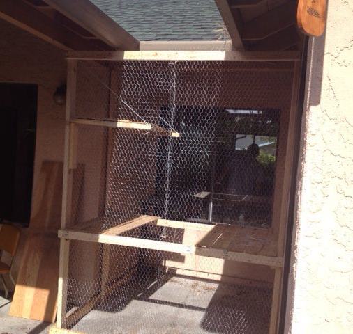 DIY Pallet Catio