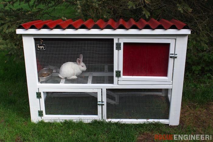 DIY Rabbit Hutch Plans