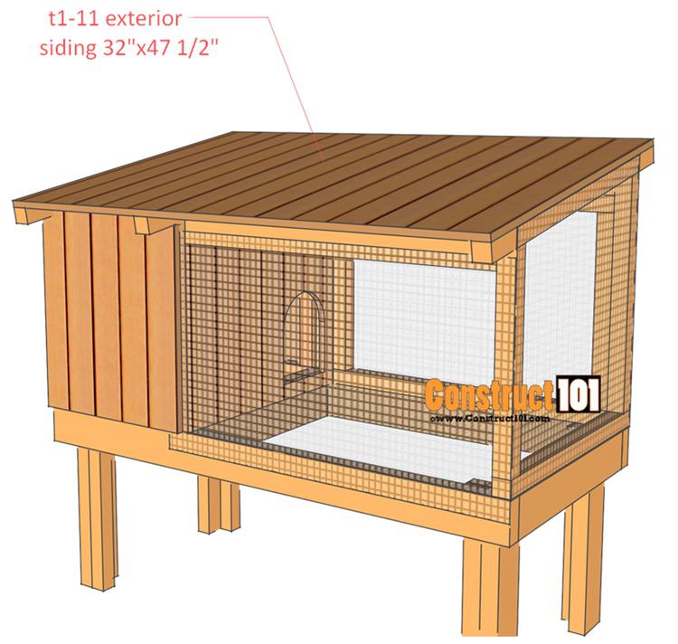 DIY Rabbit Hutch Plans