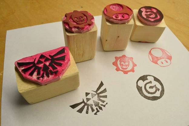 DIY Rubber Stamps