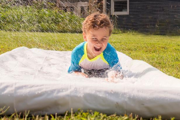 DIY Slip And Slide