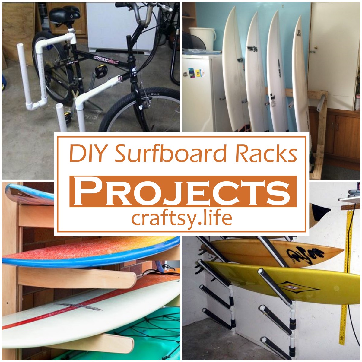 DIY Surfboard Racks 1