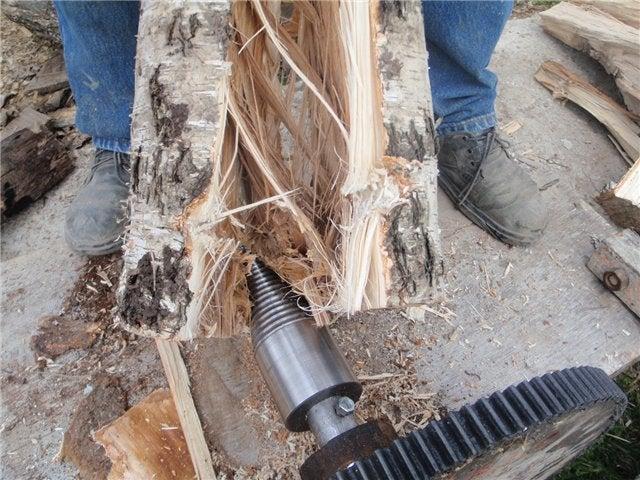 DIY Unicorn Log Splitter