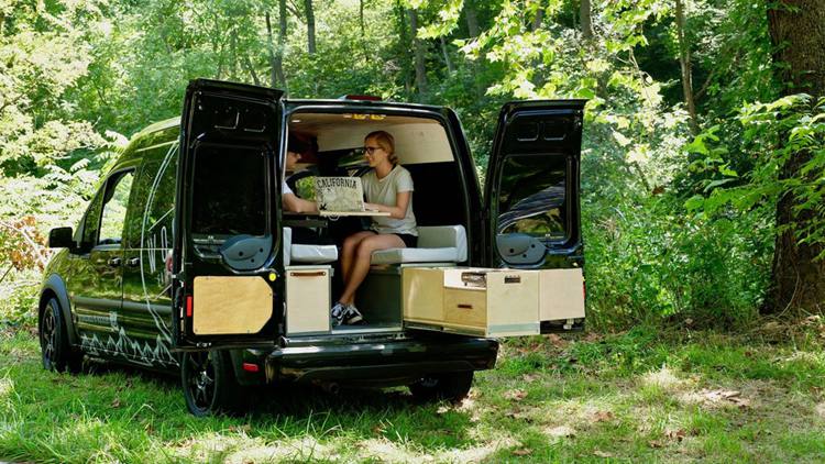 DIY Van Slide Out Storage