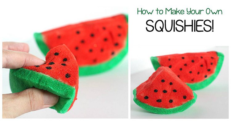 DIY Watermelon Squishy