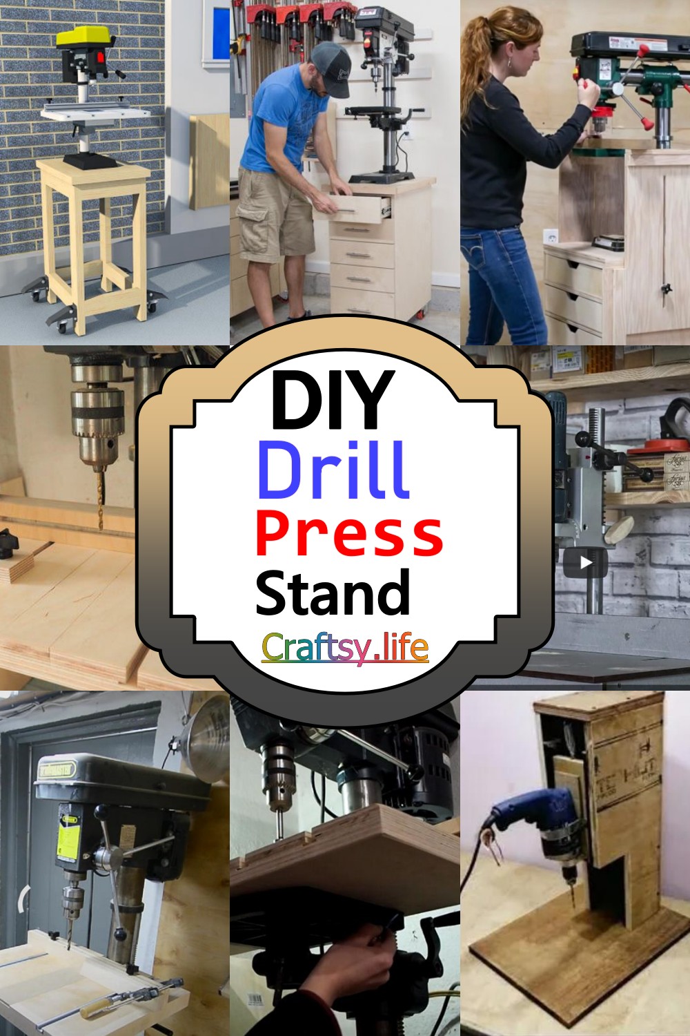  Drill Press Stand