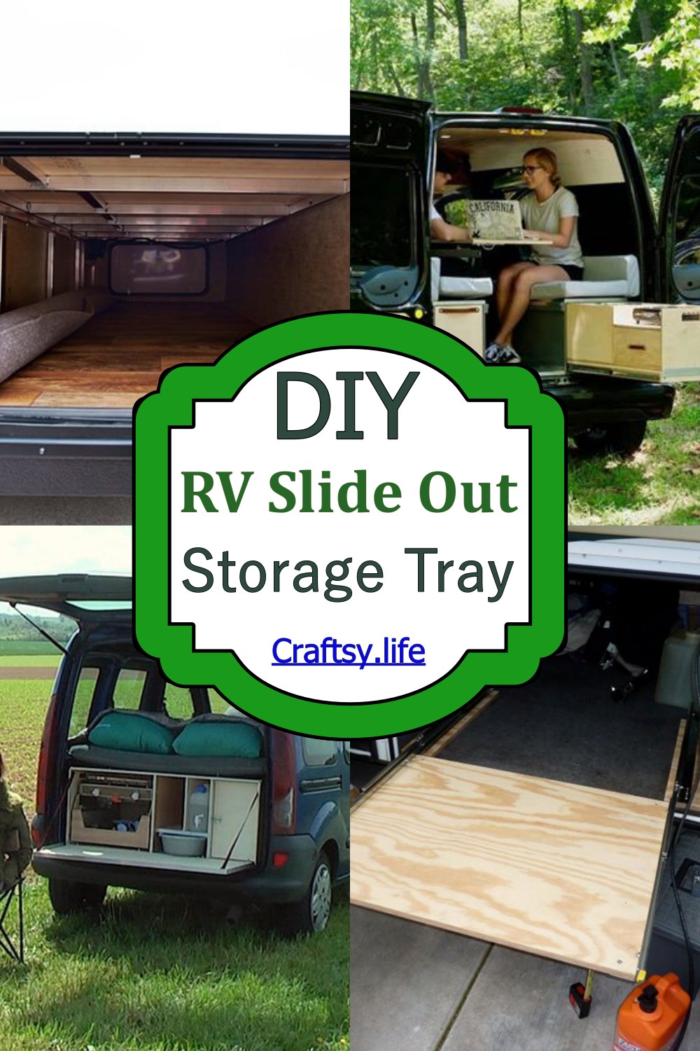 DIY RV Slide-Out Storage Tray Ideas on a Budget - Craftsy