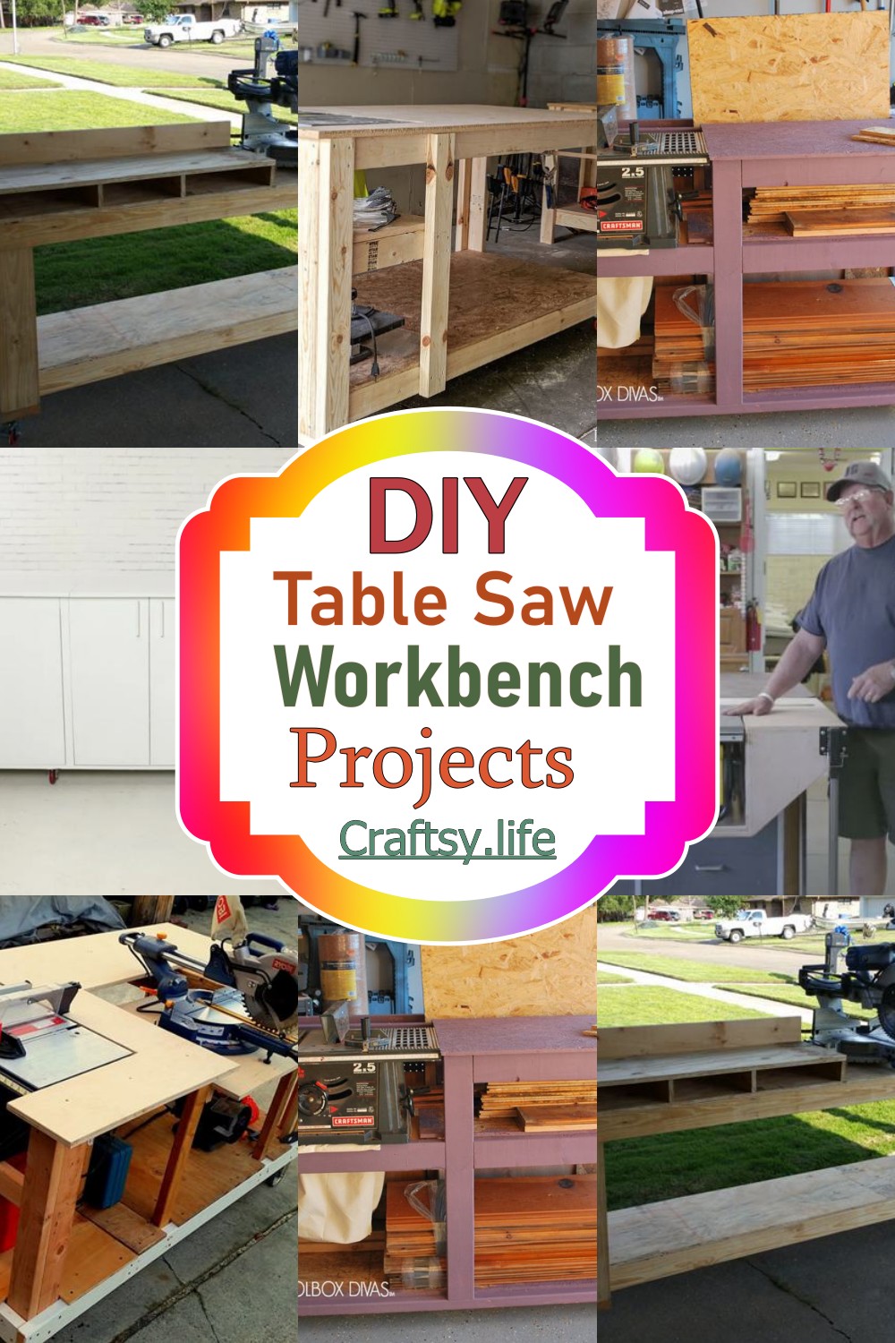Table Saw Workbench Projects