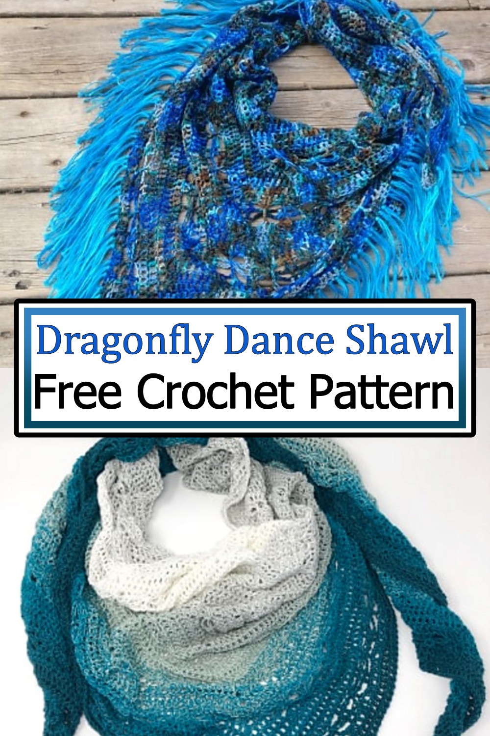 Dragonfly Dance Shawl
