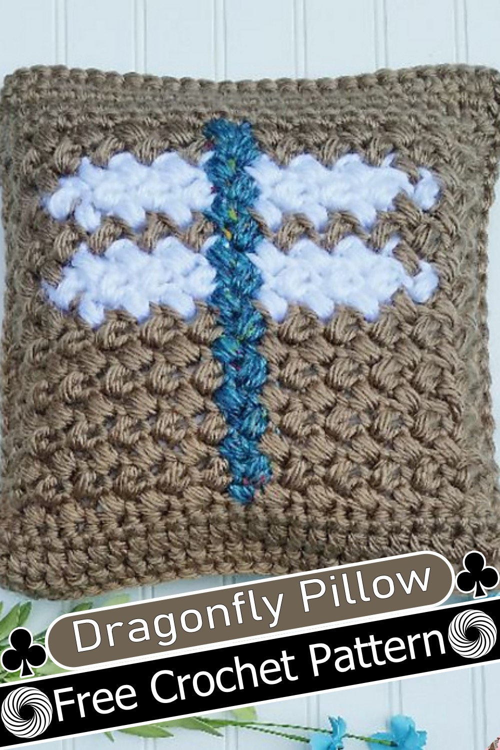 Dragonfly Pillow