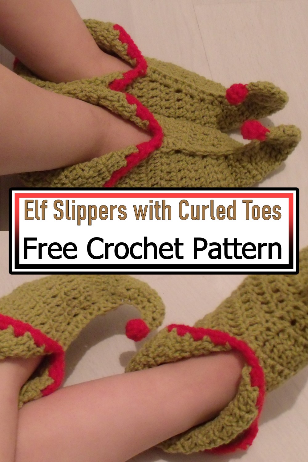 Elf Slippers with Curled Toes