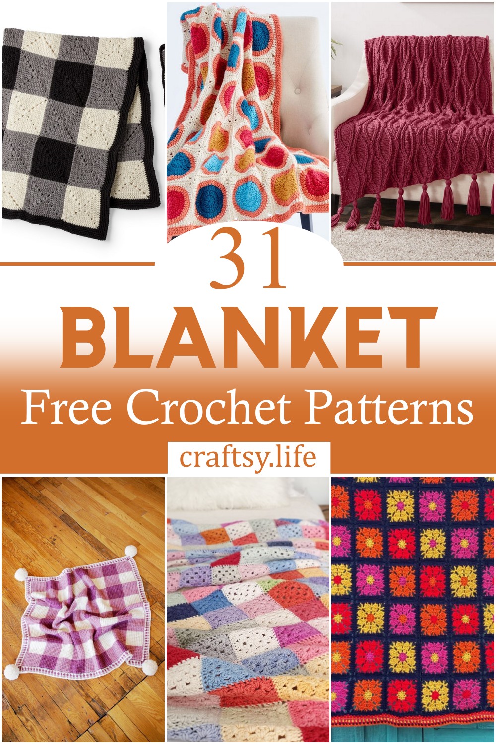 Free Crochet Blanket Patterns 1