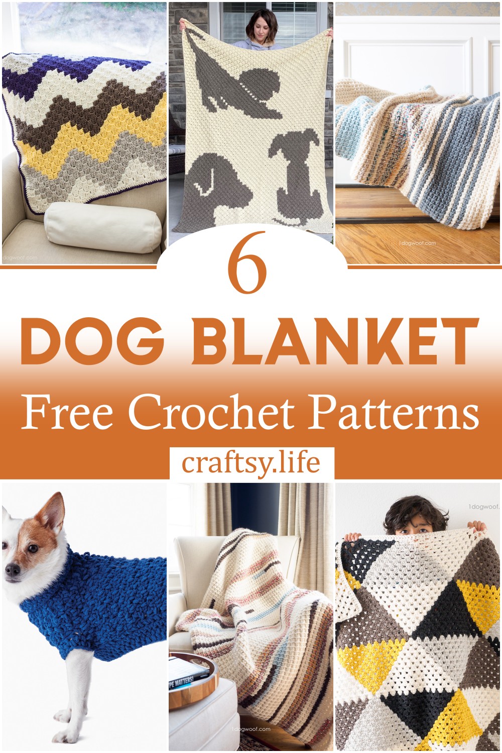 Free Crochet Dog Blanket Patterns 1