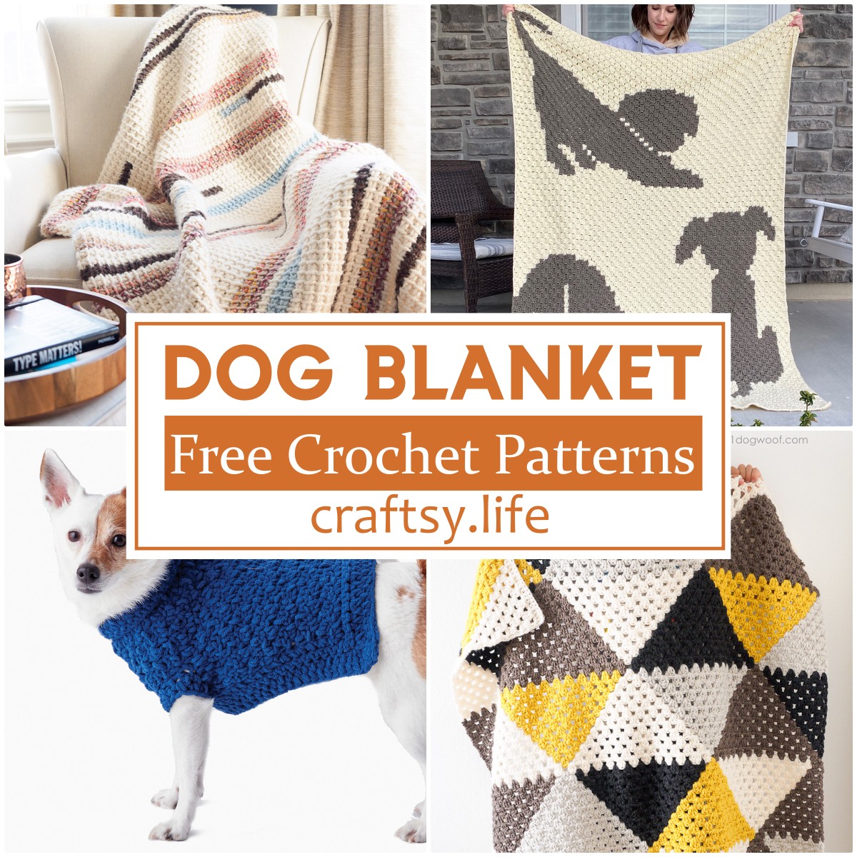Free Crochet Dog Blanket Patterns