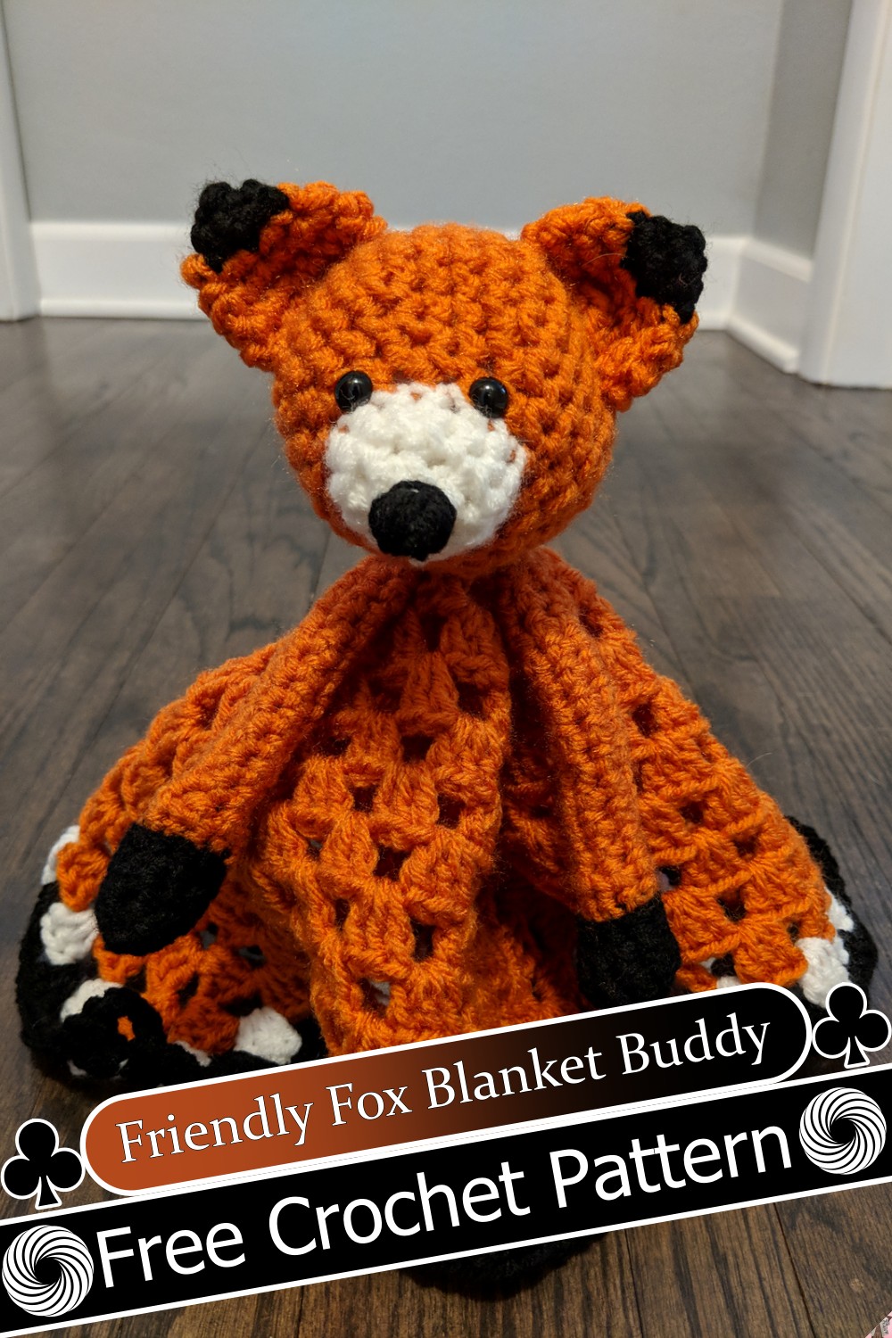 Friendly Fox Blanket Buddy