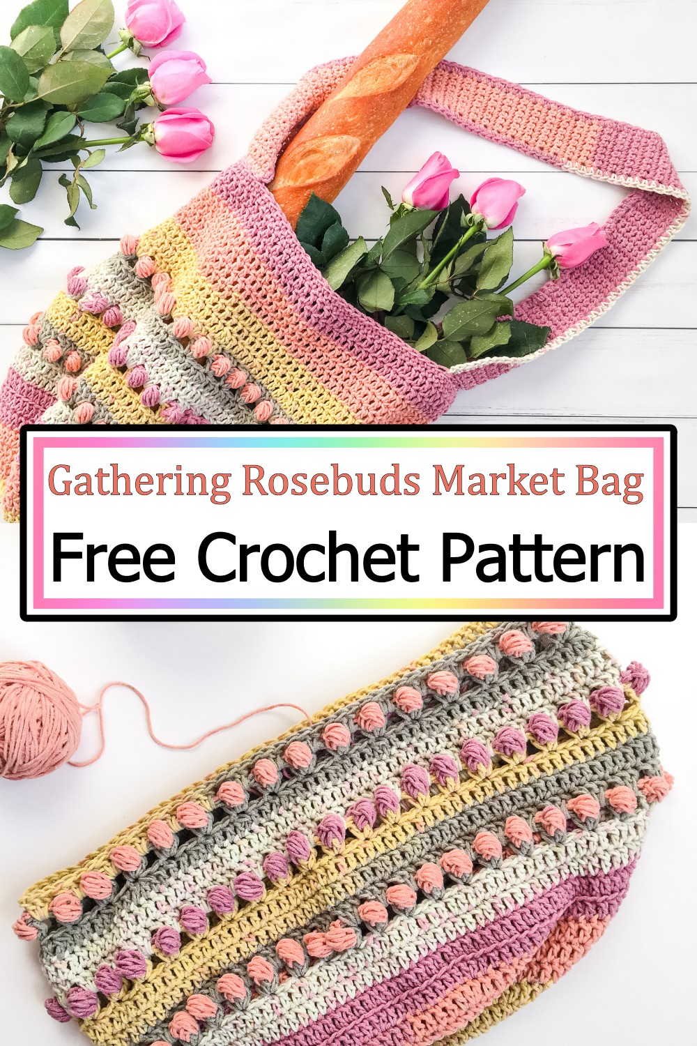 6 Rosebud Stitch Crochet Patterns For Beginners - Craftsy