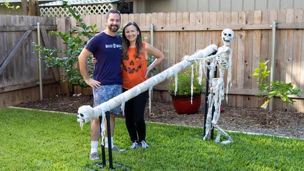 Halloween Candy Slide DIY