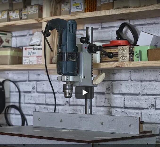 How To Build A Drill Press Stand