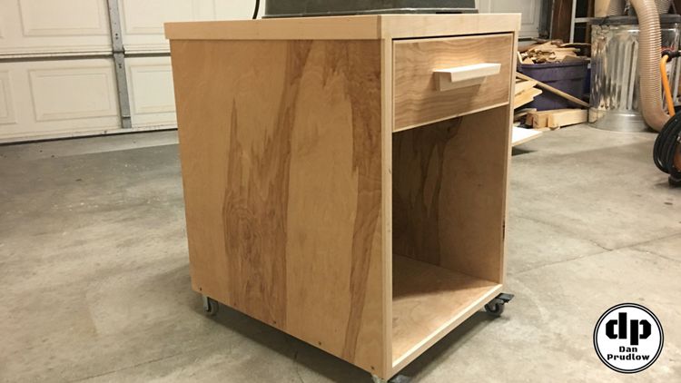 How To Build A Mobile Drill Press Cabinet