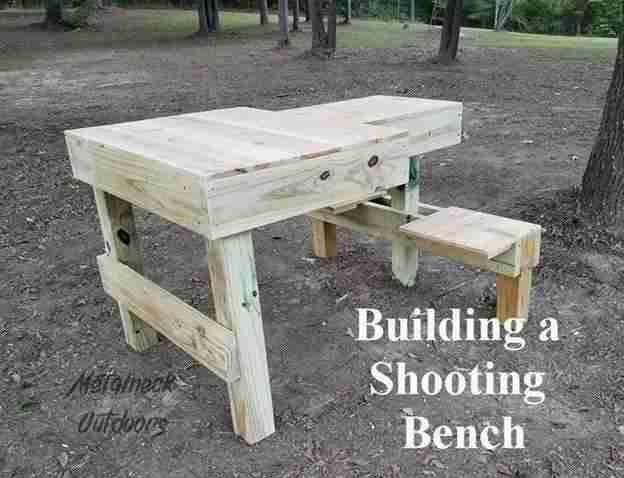 How To Build A Shooting Bench Table