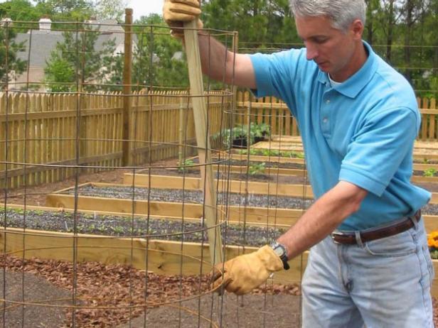 How To Make A Wire Tomato Cage