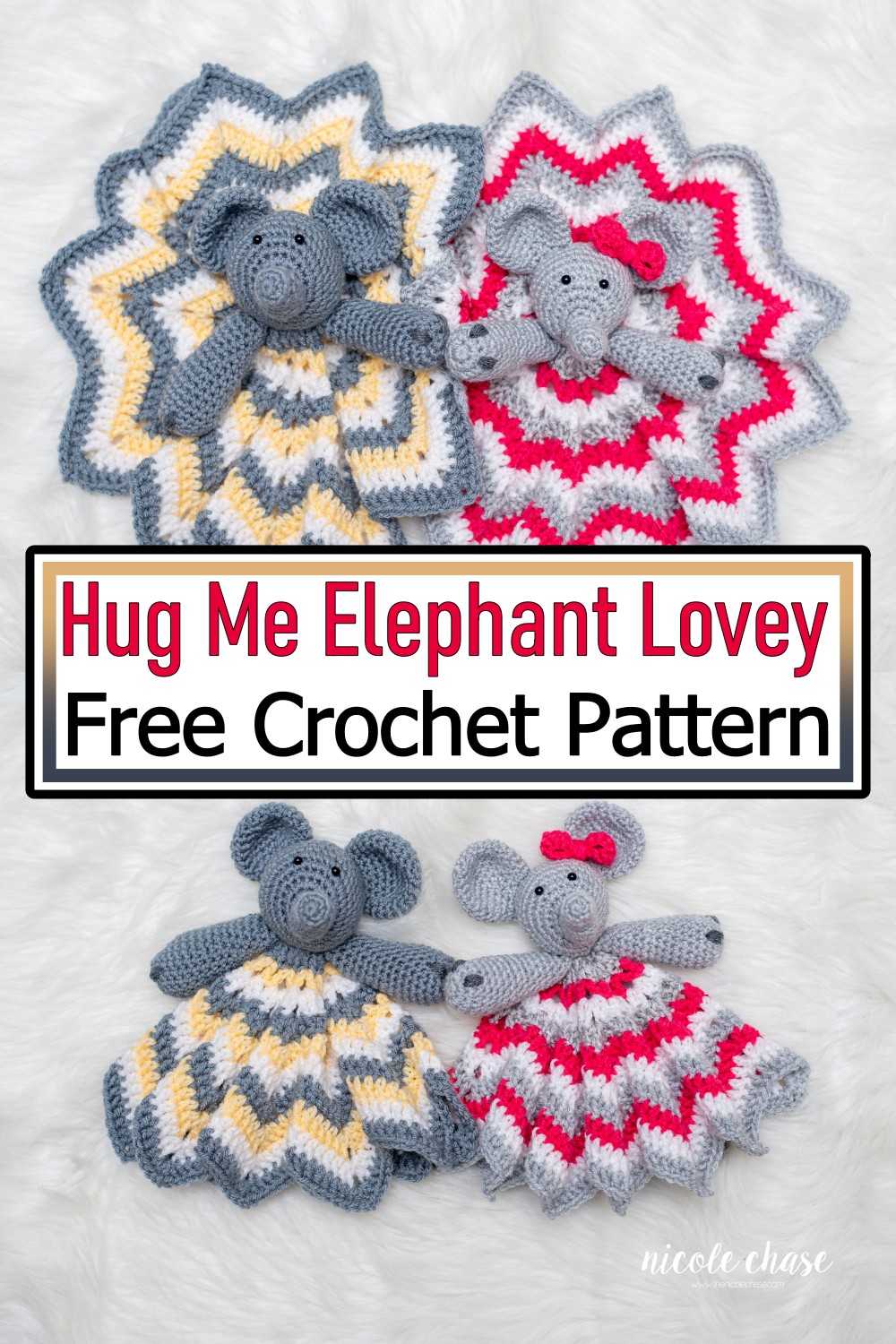 Hug Me Elephant Lovey