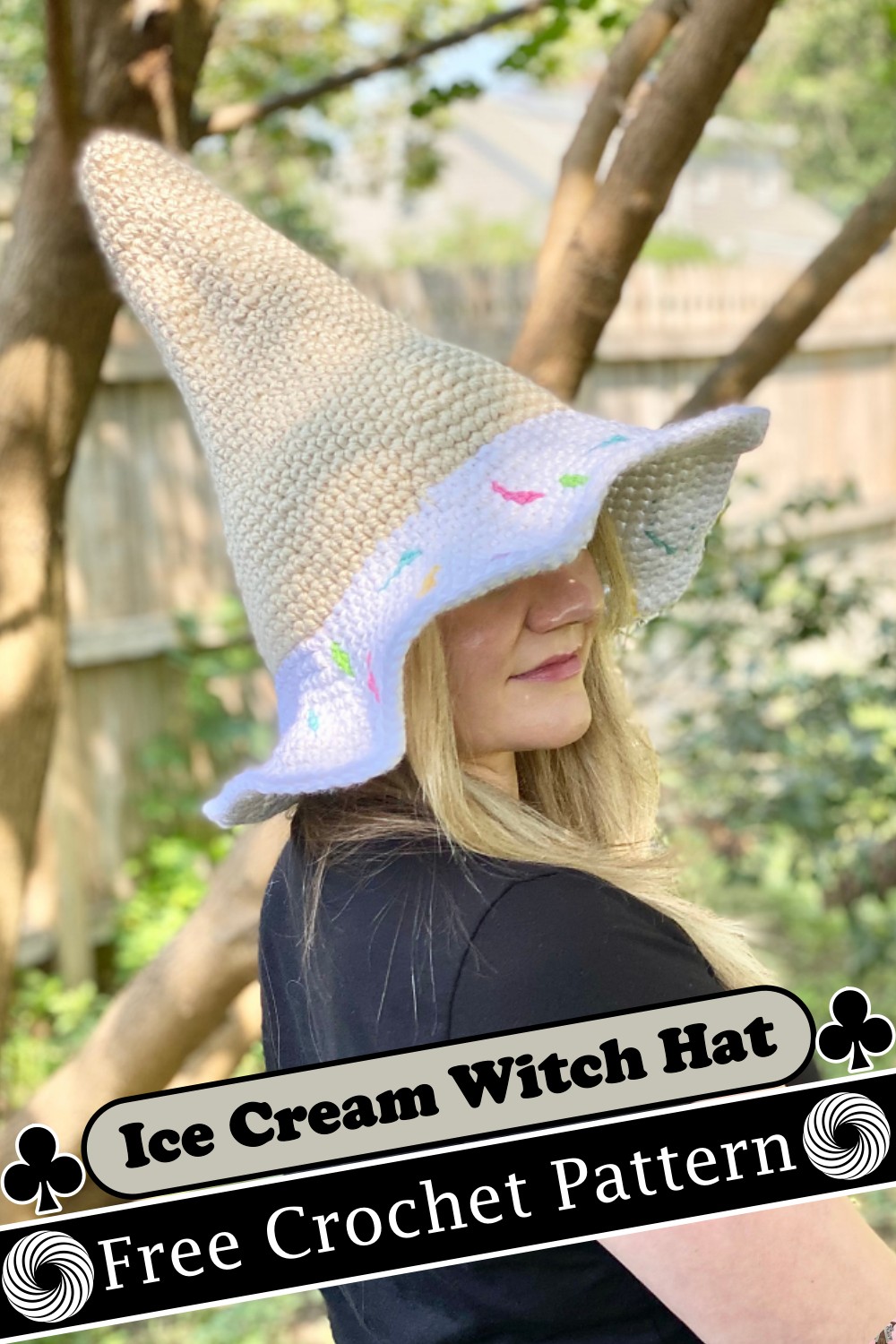 Ice Cream Witch Hat