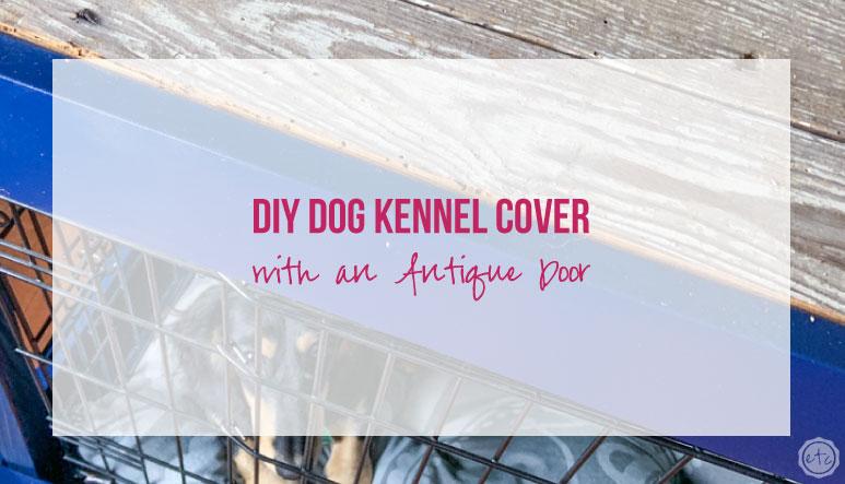 Kennel Cover with Antique Door