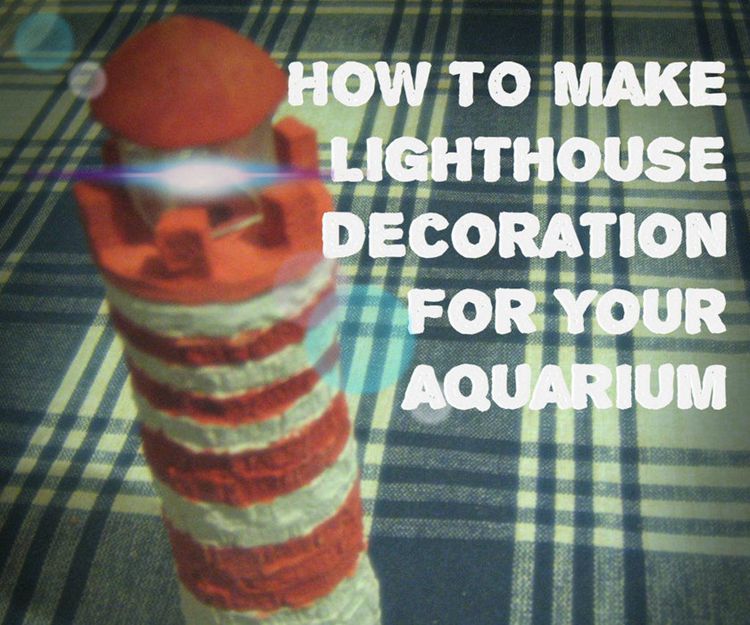 Lighthouse Decoration For Aquarium