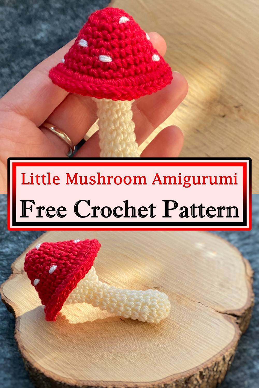 Little Mushroom Amigurumi