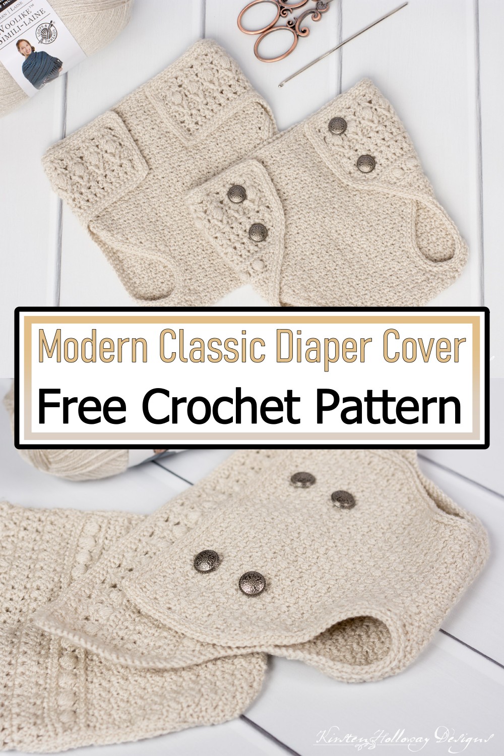 Modern Classic Diaper Cover