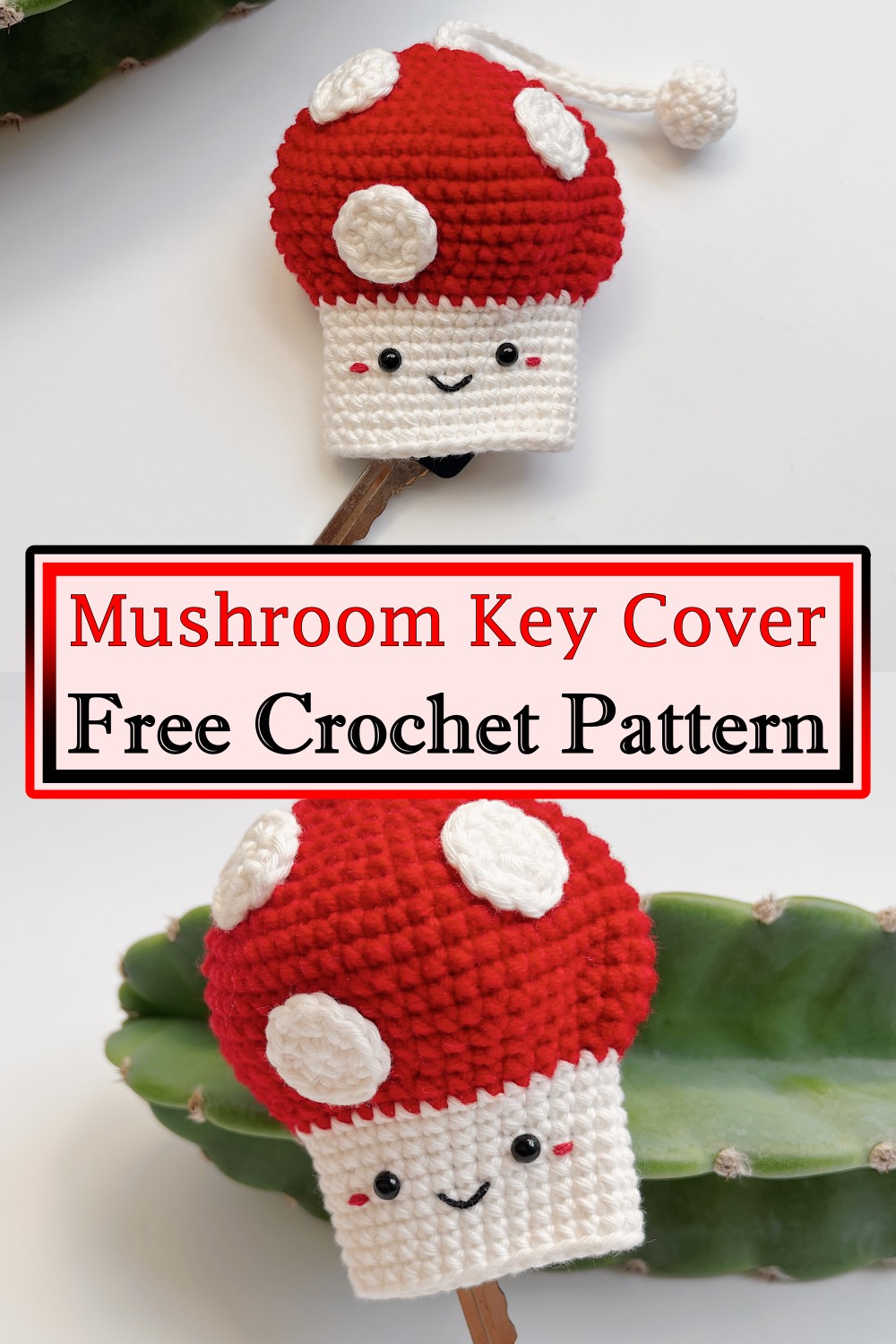 Mushroom Key Cover