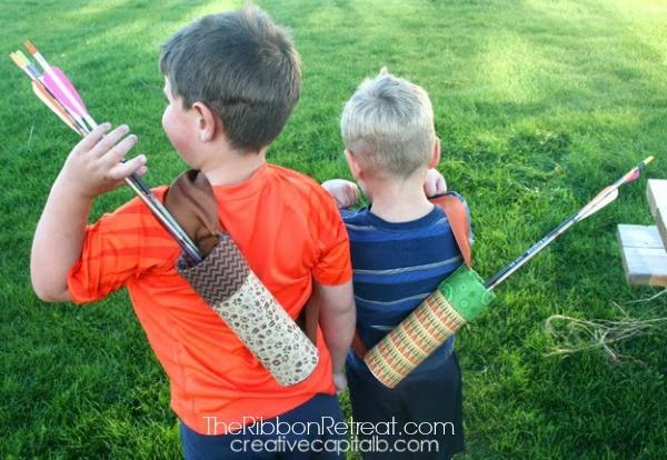 No-Sew Kids arrow pouch