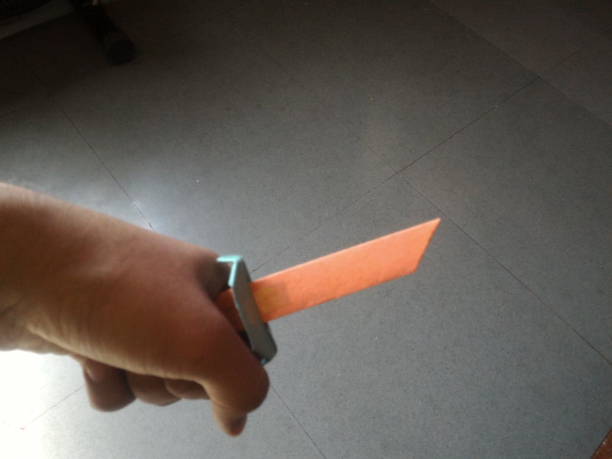 Origami Sword DIY