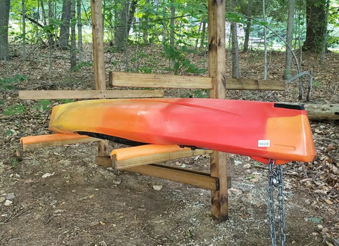 Outdoor Kayak And boat Rack