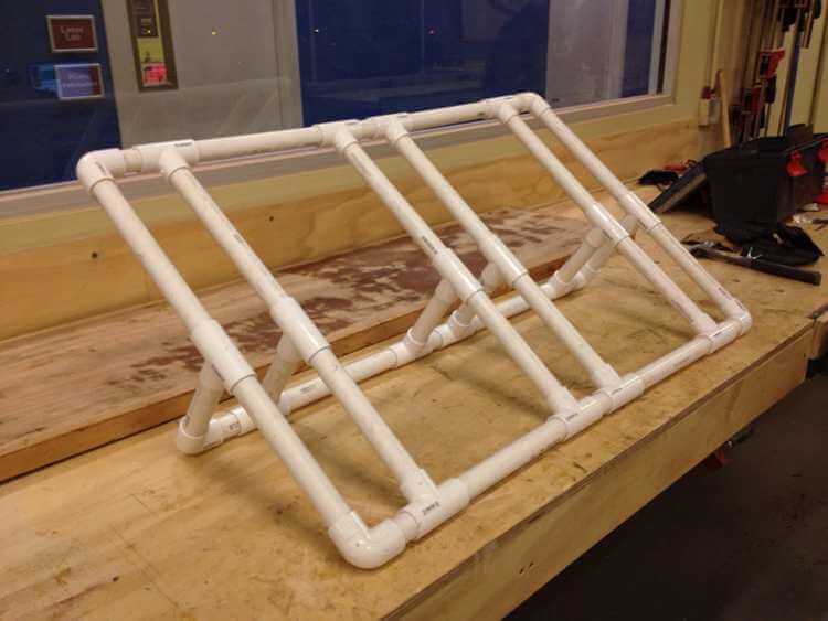 PVC Bike Racks