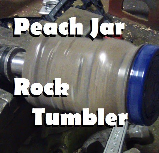 Peach Jar Rock Tumbler