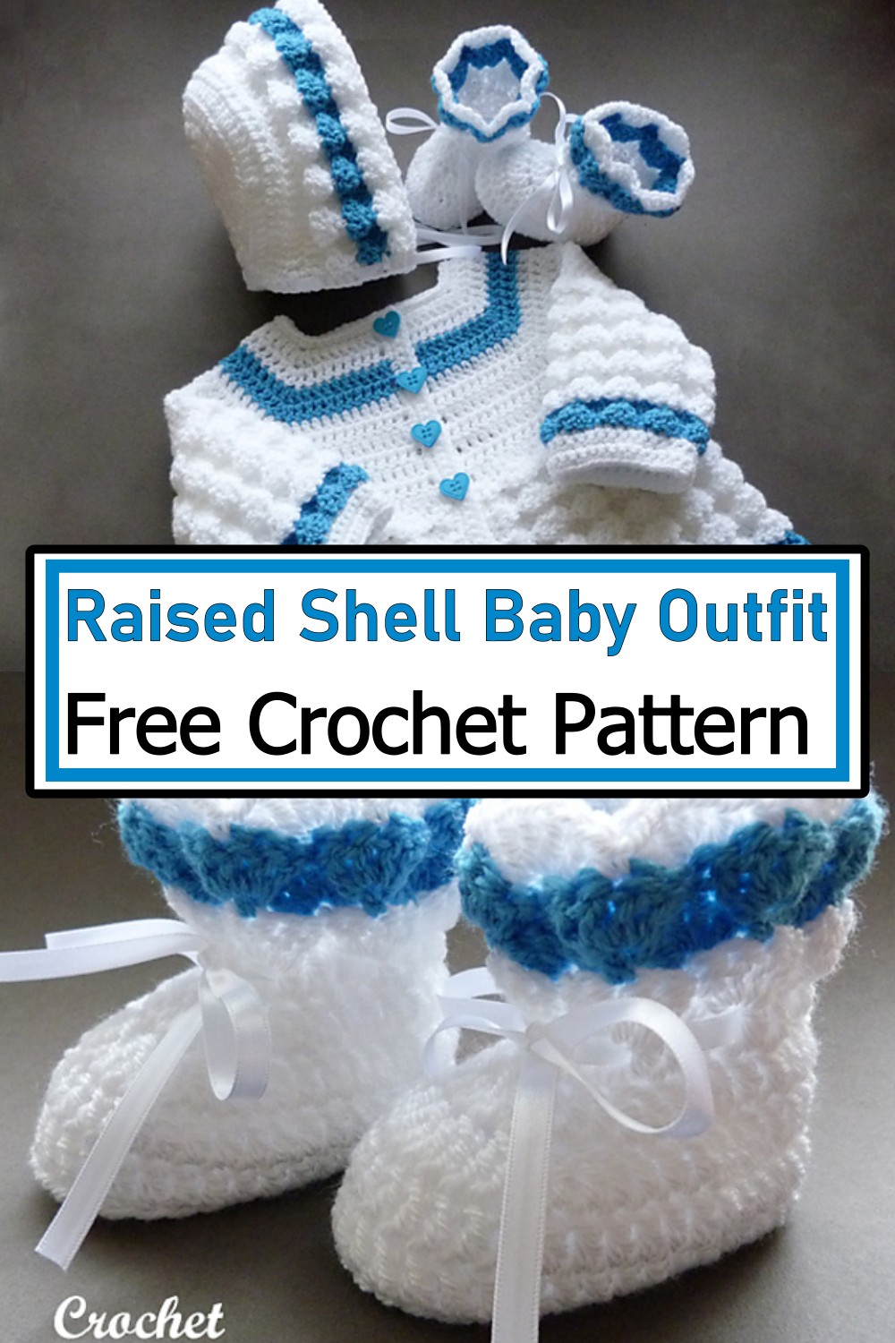 Raised Shell Baby Outfit