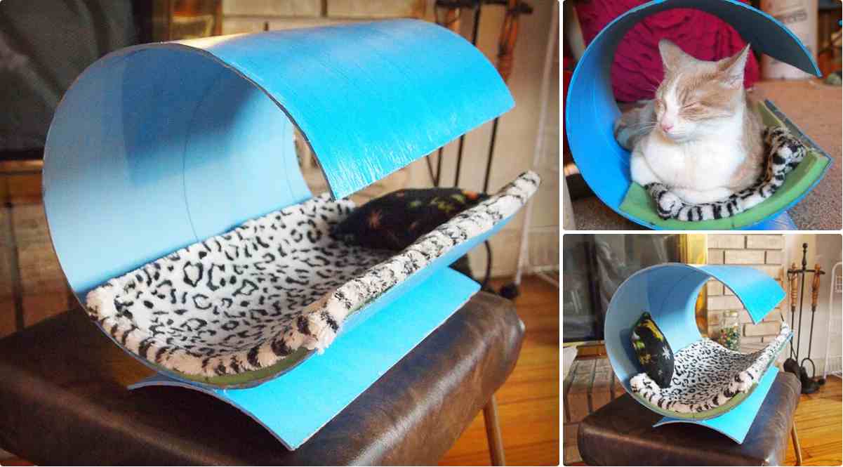 Rounded Top Cat House