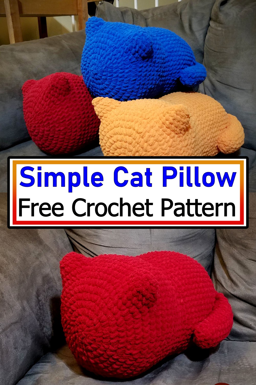 Simple Cat Pillow