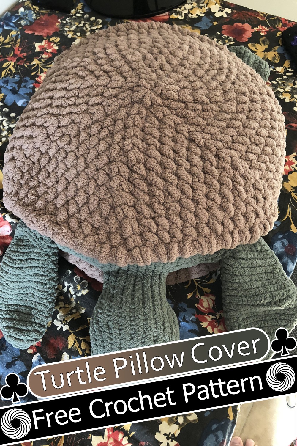 Turtle Pillow Cover