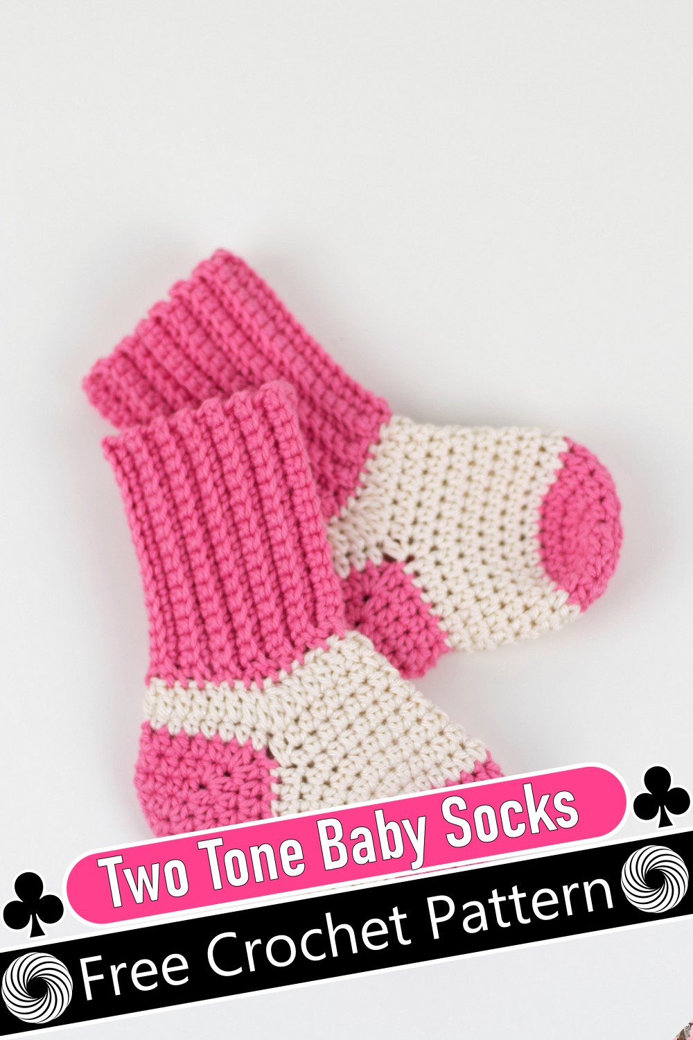 Two Tone Baby Socks