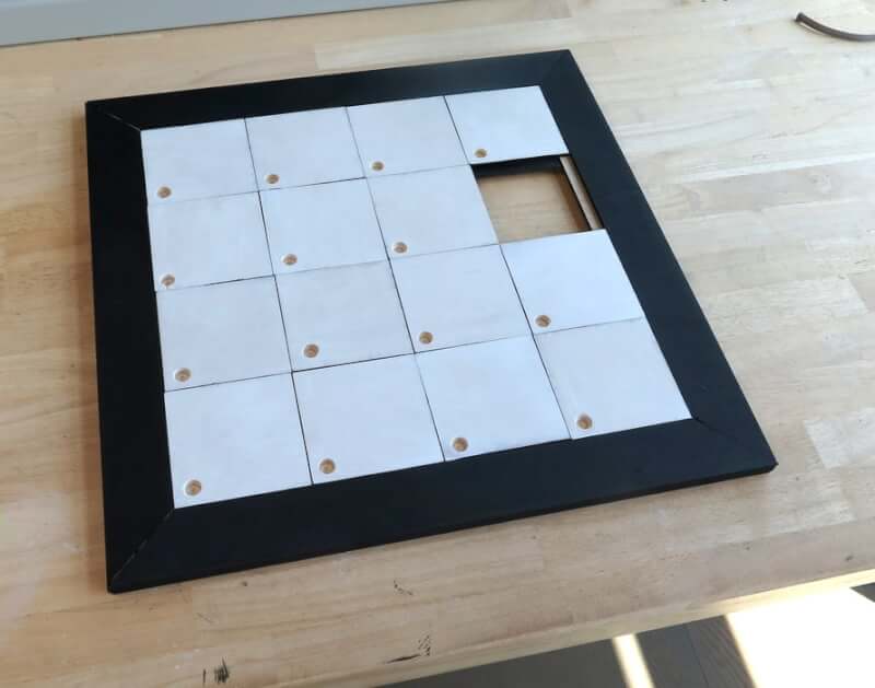 WOODEN Sliding Puzzle DIY