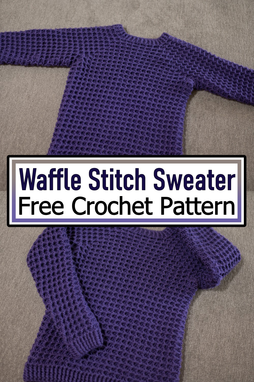 Waffle Stitch Sweater