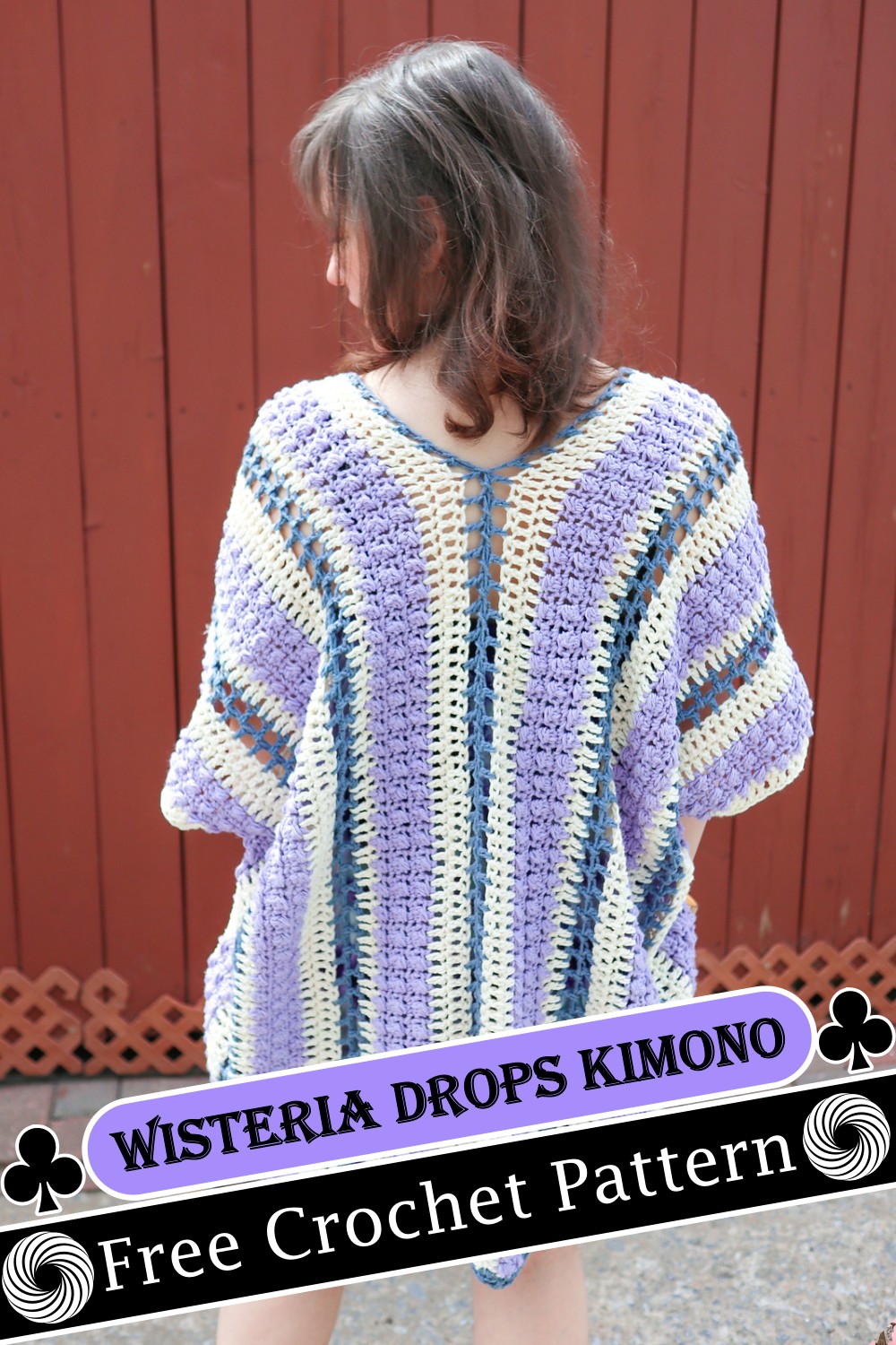 Wisteria Drops Kimono