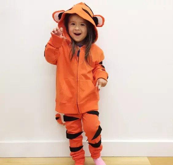 DIY Tiger Costume for Kids